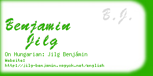 benjamin jilg business card